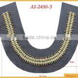 Delicate White Beads Beaded Trim AI-2450 thumbnail-1