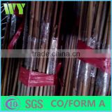 WY-216 Natural raw black bamboo poles for making fence garden fencing