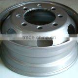 Silver Tube Steel Truck Wheel/Rim,Light Truck Wheel 6.00-16 thumbnail-1