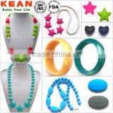 Wholesales Baby Teething Necklace and Pendant Natural Shark Teeth thumbnail-3