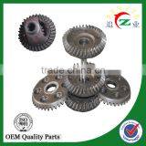 Factory Noise Free Crown Wheel Pinion for Motorcycle Rickshaws thumbnail-1