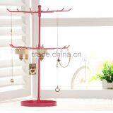 2-tier Fashionable Countertop Metal Jewelry Display Rack thumbnail-2