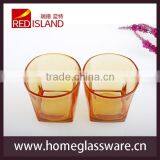 Spray Color Whisky Mini Glass Cup Square Cup thumbnail-5