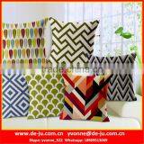 Chromatic Geometry Line Kilim Cushion Cover thumbnail-1