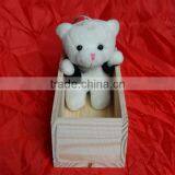 Home Decoration Wooden Storage Box Flower Pots Potted Box thumbnail-5