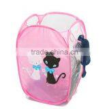 Cartoon Laundry Basket Pop up Folding Laundry Hamper Lightweight Storage Container thumbnail-3