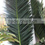 Fake Plastic Palm Leaf Manufacture Garden Handmade Artificial Palm Leaf/branch thumbnail-4