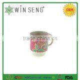 Colorful Ceramic Tea or Coffee Mug Cup With Ring