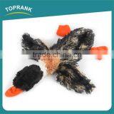 High Quality Eco-Friendly Pet Products Suppliers Pet Toy Unstuffed Plush Wild Duck Dog Toys thumbnail-3