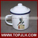 New Fashion Retro Style Enamel Cup Heated Coffee Mug thumbnail-3