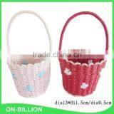 Cheap Paper Rope Woven Small Fancy Kids Basket for Candy thumbnail-2