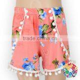 Soft Material Beautiful Flower Baby Toddler Kids Summer Shorts for Children thumbnail-2