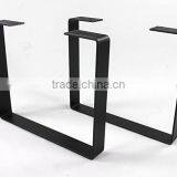Online Sales Furniture Leg Type Antique Cast Iron Metal Table Base Black U Legs thumbnail-1
