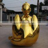 Electroplate Lady Landscape Sculpture thumbnail-3