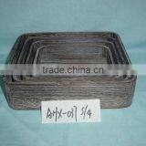 Wooden Flat Tray With Handles thumbnail-1