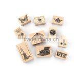 High Quality School Mini Wooden Stamp thumbnail-1
