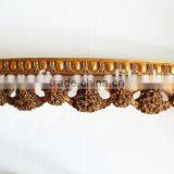 MW-3325-01 Art Curtain Support With Flowers for Decoration thumbnail-2