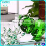Cute Crystal Lotus Flower Calabash Model for Home Decoration thumbnail-2