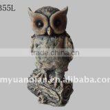Owl With Pebbles on Wing thumbnail-1