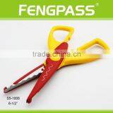 S5-1008 6.5 Inch 2Cr13 Stainless Steel Blade With Plastic Handle Cuticle Scissors thumbnail-4