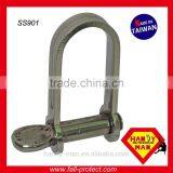 Stainless Steel 304 D Shaped Flat Shackle thumbnail-2