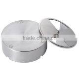 Newness Stainless Steel Tabletop Unbreakable Ashtray With Detachable Rotating Lid thumbnail-5
