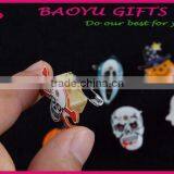 Halloween Badge LED Flicker Badge Pumpkin Ghost Badge thumbnail-1