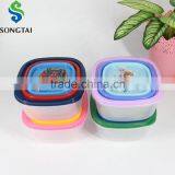 Plastic Mini 3pcs Lunch Box Set thumbnail-1