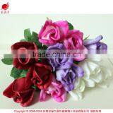 Real Touch Artificial Flower for Christmas Ornament Rose Flower thumbnail-1