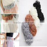 Chiffon Flower for Elastic Belt thumbnail-1