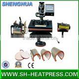 8 in 1 Combo Heat Press Machine Tshirt, Mug Plate Cap Printing CY-S1