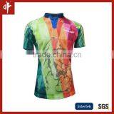 OEM & ODM All Black Custom Rugby Jersey thumbnail-1