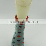 Lady Crew Socks Women Socks Ruffle Socks With Bow on Leg thumbnail-4