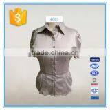 Satin Fabric Uniform Cutting Office Blouse Ladies thumbnail-1