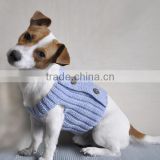 Button Knitting Sweater for Dog Heated Dog Sweater