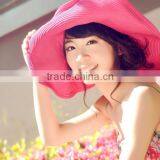 Wide Large Brim Summer Beach Sun Straw Beach Hat 3171 thumbnail-4