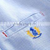 S33465W 2017 Children Boy Fashion Solid Long Sleeve Cotton Blouse thumbnail-5