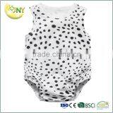 100% Cotton Plain Baby Outfit One Piece Bodysuits thumbnail-1