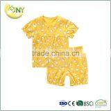 Baby Clothes Plain 100% Cotton Kids Clothes Suit Long Sleeve Baby Girl Clothing Set thumbnail-1