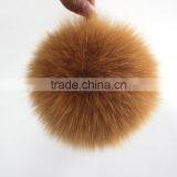 Myfur Caramel Fox Body Fur Pom Pom Real Animal Fur Accessory thumbnail-2