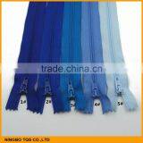 Wholesale No.#3 60 cm Auto Lock Close End Colorful Fabric Tape Nylon Zipper thumbnail-4