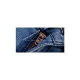 Fashion Lady's Jeans. Wholesale Poland Jeans Modern Tall Women Jeans Dark Blue Denim Zipper Watch Pocket Jeans thumbnail-3