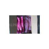 Purple Color Printed TYVEK Wristbands , Custom Plastic Wristbands For Club