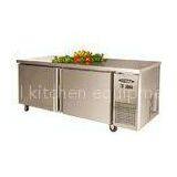 High Efficiency Table Top Refrigerator , 2 Door Commercial Freezer