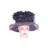 Lady's Wool Felt Hat,church Hat thumbnail-1