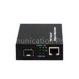 10 / 100Mbps Fiber Optic Media Converter , SFP To RJ45 Converter