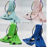 High Quality Quick Dry Microfiber Zip Pocket Sport Fitness Towel thumbnail-1