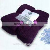 China Factory Hot Sell 100% Polyester Violet Throw Sherpa Blanket