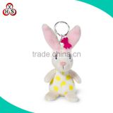 Wholesale soft toy keychain plush bunny keychain