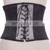 Steampunk Soft Bone Corset With Key-hole Patch and Bronze Key Pendant thumbnail-4